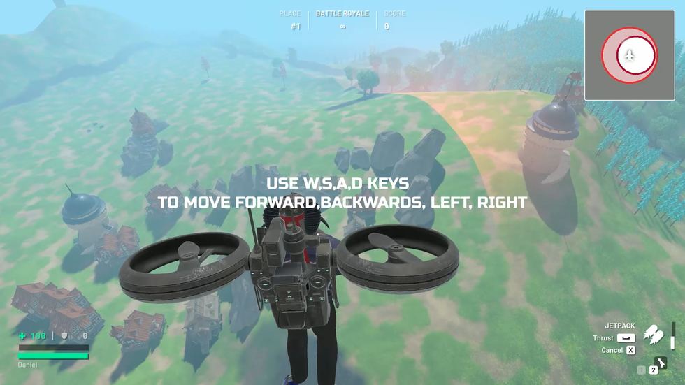 لقطة Battle Royale من Memes Wars