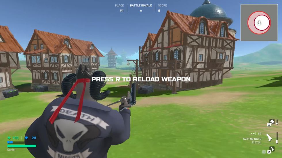 لقطة Battle Royale من Memes Wars 7